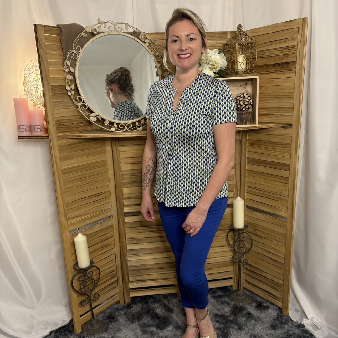 Tee shirt Motif Géométrique