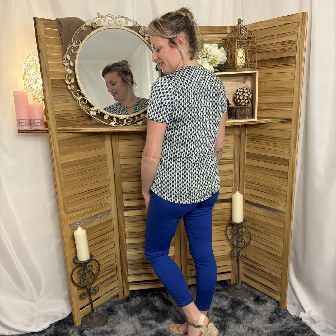 Tee shirt Motif Géométrique