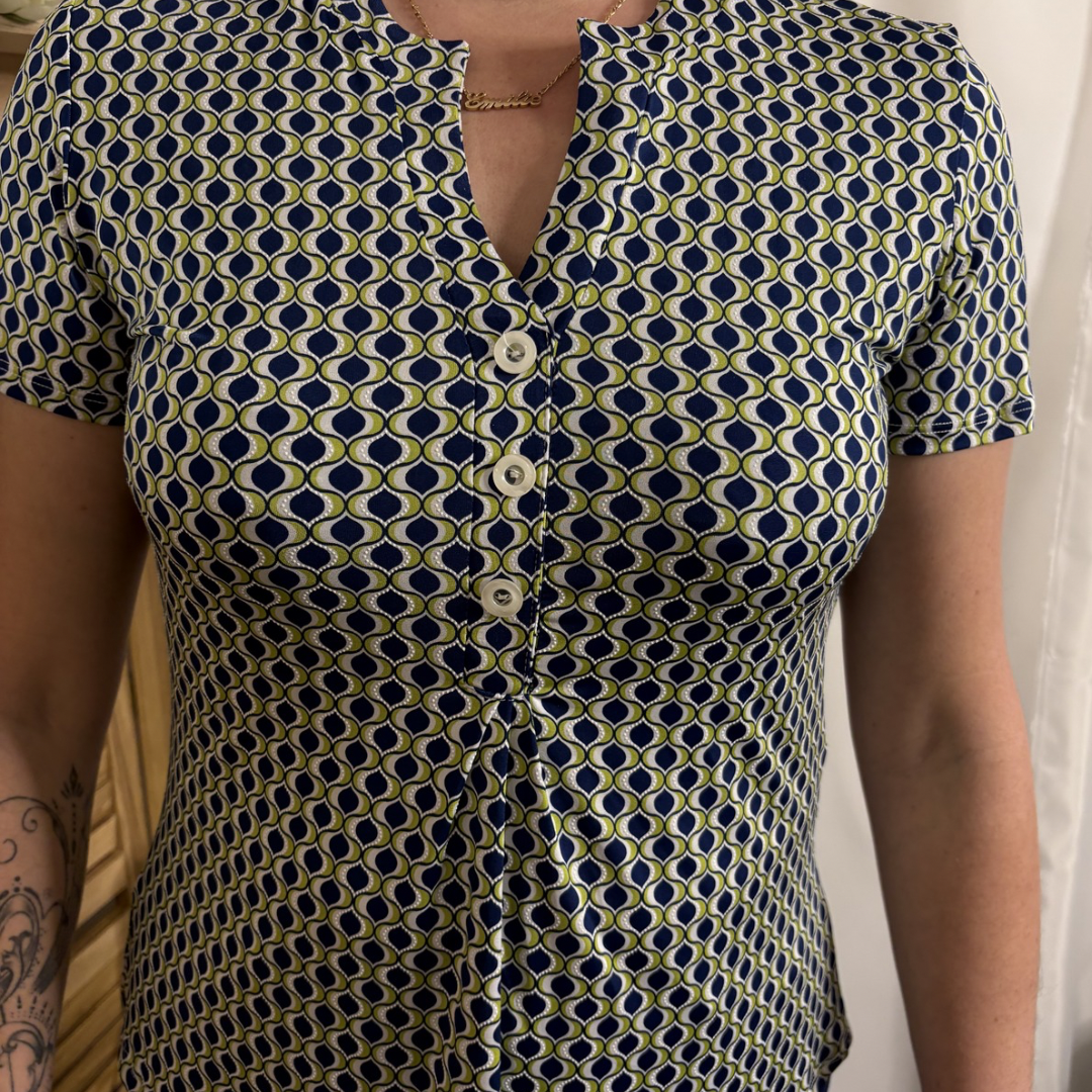 Tee shirt Motif Géométrique