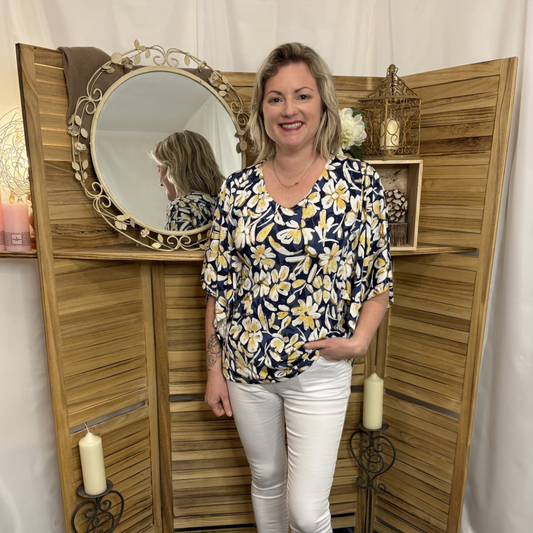 Blouse manche Chauve souris