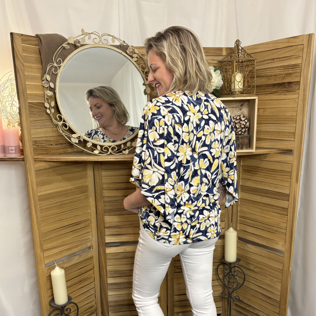 Blouse manche Chauve souris