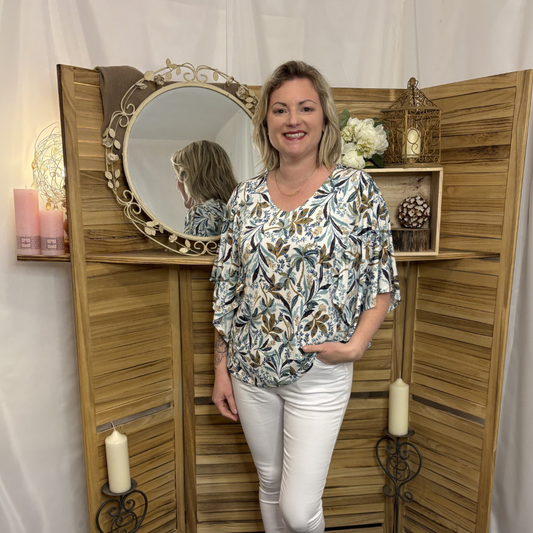 Blouse manche Chauve souris