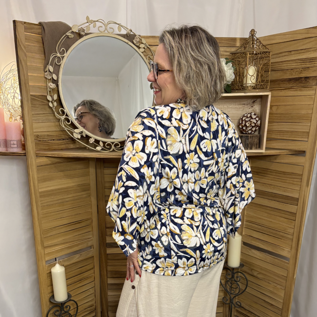 Blouse manche Chauve souris